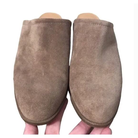 Franco Sarto Rosita Suede Mule in Grey Size 8M - Picture 5 of 6